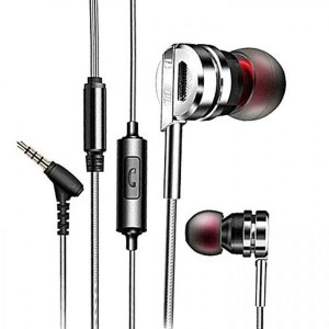 QKZ DM9 Zinc Alloy HiFi Metal Earphone Heavy Bass Music Headset with Mic - Headphone