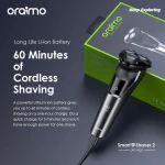 Oraimo Smart Shaver 2 Dual Rotary Electric Shaver