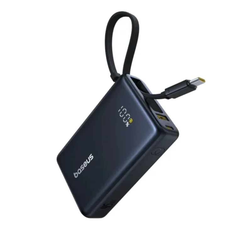 Baseus PicoGo 10000mAh 22.5W Power Bank with Built-in Cable