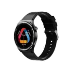 QCY GT2 smartwatch featuring a 1.43-inch HD AMOLED display and premium metallic design