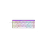 AJAZZ NK68 hot-swappable wired mechanical gaming keyboard with RGB backlighting and compact 68-key layout