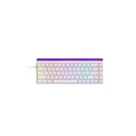 AJAZZ NK68 hot-swappable wired mechanical gaming keyboard with RGB backlighting and compact 68-key layout