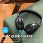 SoundPEATS A6 Hybrid ANC Wireless Headphone - Image 5