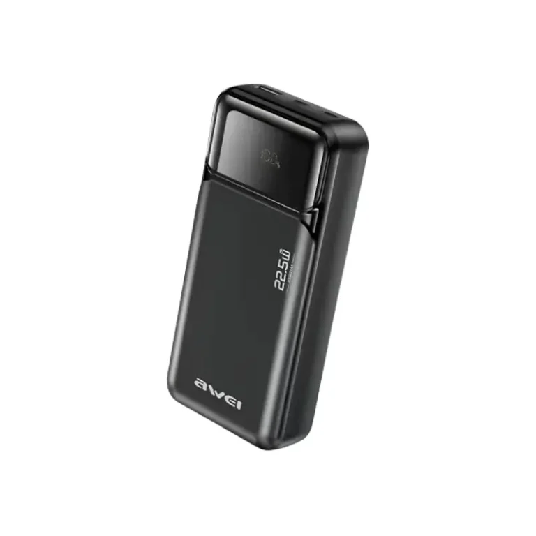Awei PA92 Power Bank with 20000mAh capacity and 22.5W fast charging